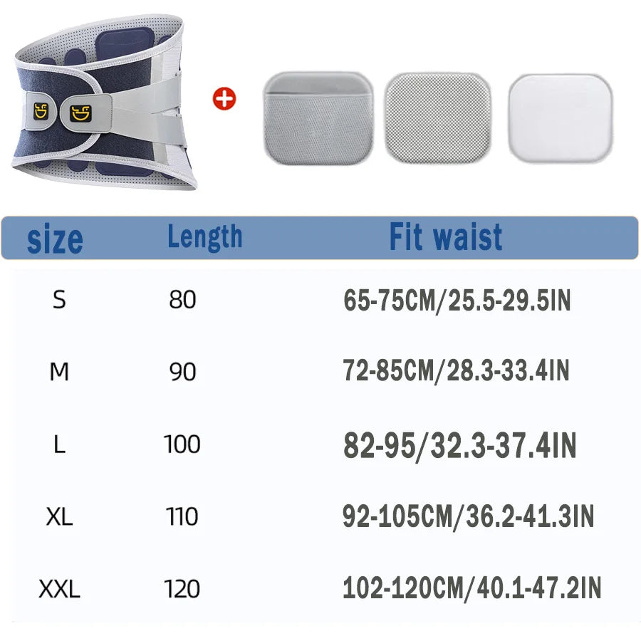Backuro™ Adjustable Lumbar Support Belt