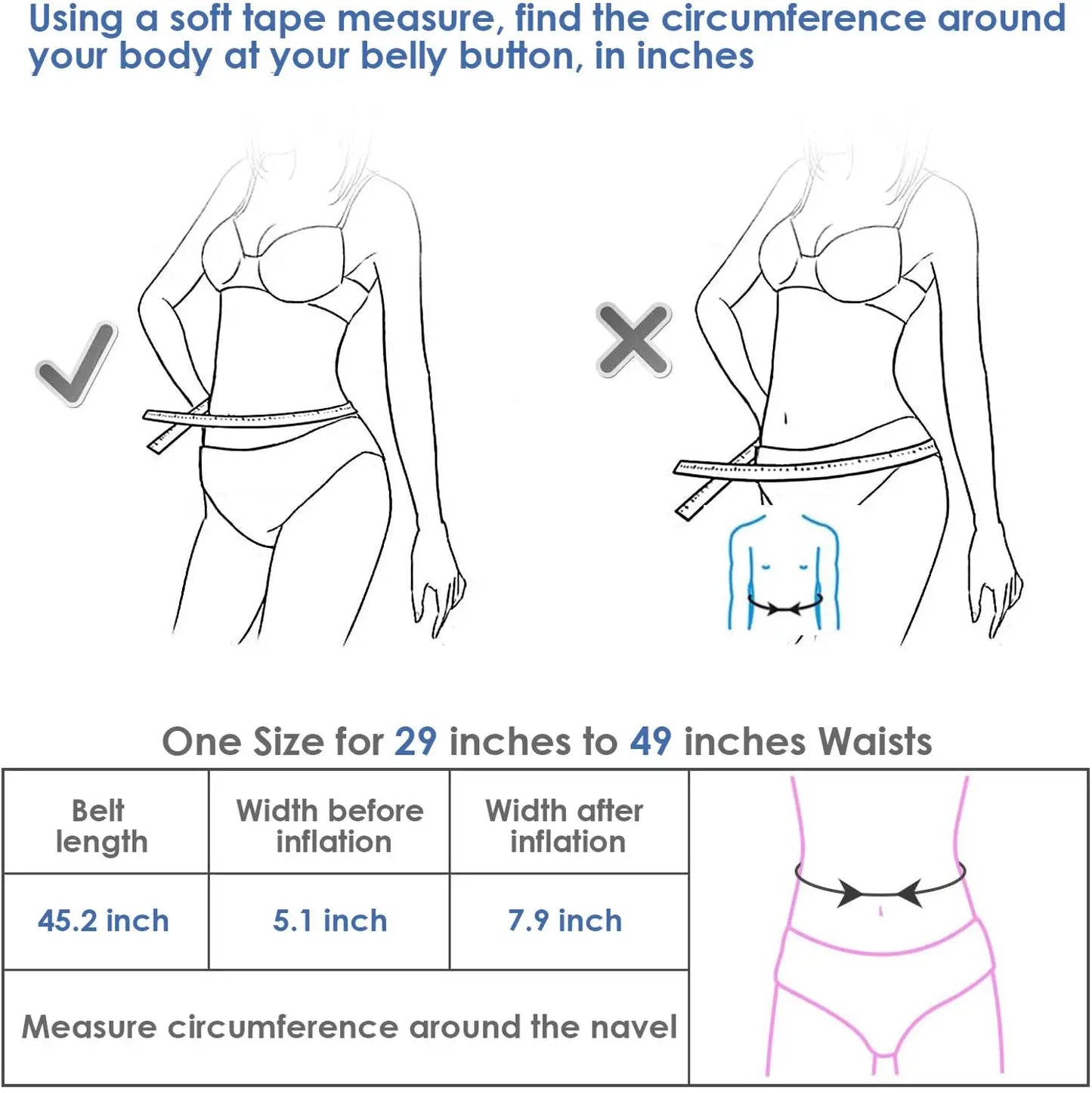 Backuro™ Air Decompression Lumbar Belt