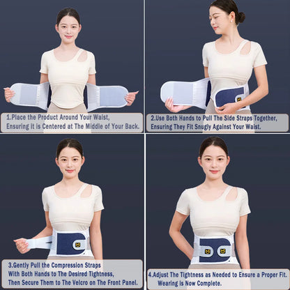 Backuro™ Adjustable Lumbar Support Belt